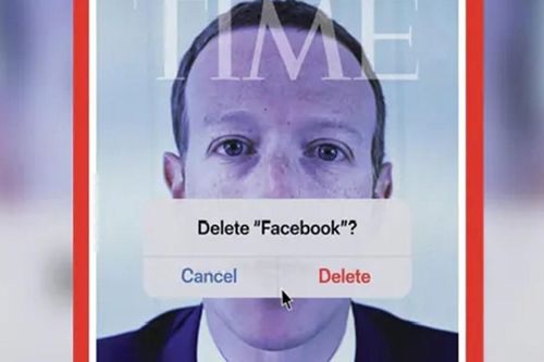 Tạp chí TIME đăng hình Mark Zuckerberg kèm câu hỏi: 'Bạn có muốn xóa Facebook?'