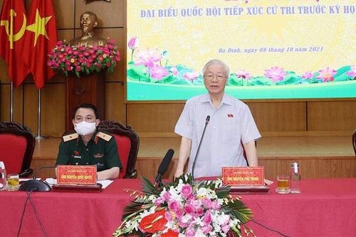 Tổng Bí thư Nguyễn Phú Trọng: Hà Nội phải dẫn đầu, xứng đáng là Thủ đô anh hùng của dân tộc Việt Nam anh hùng