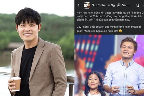 Bị tố quỵt tiền con gái nuôi, Nguyễn Văn Chung lên tiếng, nhắc đến Hồ Văn Cường