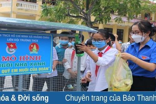 'Ngôi nhà xanh' gây quỹ 'Em nuôi của đoàn'