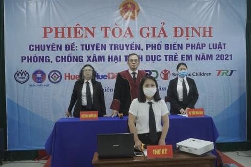 Chính trị - Xã hội Chính trị - Xã hội Phiên tòa giả định tuyên truyền phòng, chống xâm hại tình dục trẻ em