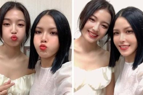 Hai cô Diệp của 'Hương vị tình thân' thân thiết trong lần đầu chạm mặt