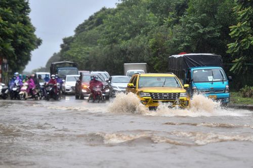 Thiên đường Bảo Sơn bị ngập nhiều giờ sau trận mưa lớn