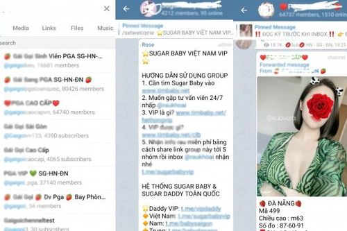 Ổ tệ nạn trên Telegram, cần sự vào cuộc điều tra của cơ quan chức năng