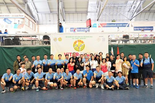 Giải tennis Mùa thu Vàng ViTAR-NEVA 2021 tại LB Nga thành công tốt đẹp