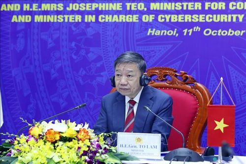 Việt Nam - Singapore đẩy mạnh hợp tác trong lĩnh vực an ninh mạng