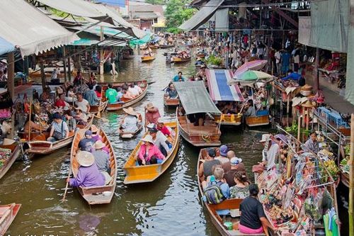 Khám phá các chợ nổi ở Thái Lan