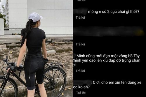 Kỳ Duyên đầu tư quần đạp xe xịn nhưng dân tình chỉ để ý thiết kế đặc biệt của nó