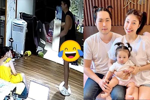 Góc lầy lội: Chồng ca sĩ Pha Lê nhảy dây đến tụt quần, bà xã trích xuất camera đăng luôn lên mạng