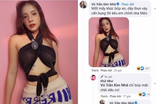 Đăng ảnh 'sống ảo', Khả Như bị đồng nghiệp 'soi' da bụng nhăn chằng chịt