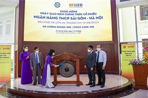 SHB chính thức giao dịch cổ phiếu trên HOSE