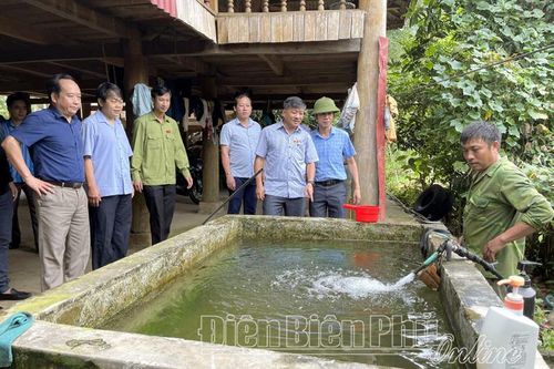 HĐND tỉnh giám sát thực hiện kế hoạch đầu tư công tại huyện Mường Chà và Ban QLDA các công trình giao thông