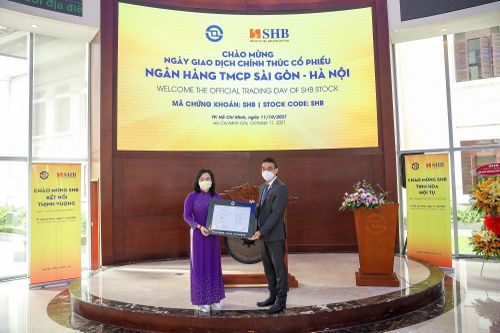 SHB chính thức giao dịch cổ phiếu trên HOSE