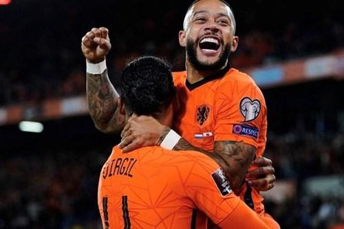 Depay lập kỷ lục với Hà Lan, Đức giành vé sớm nhất dự World Cup 2022