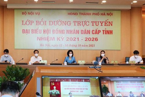 Bộ Nội vụ: Bồi dưỡng kiến thức, kỹ năng cho đại biểu HĐND cấp tỉnh nhiệm kỳ 2021-2026