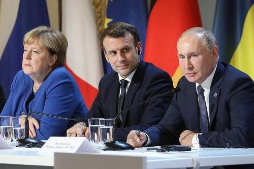 Tổng thống Putin và các nhà lãnh đạo Đức, Pháp nêu tầm quan trọng của định dạng Normandy