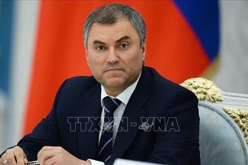 Ông Vyacheslav Volodin được bầu làm Chủ tịch Hạ viện Nga khóa mới
