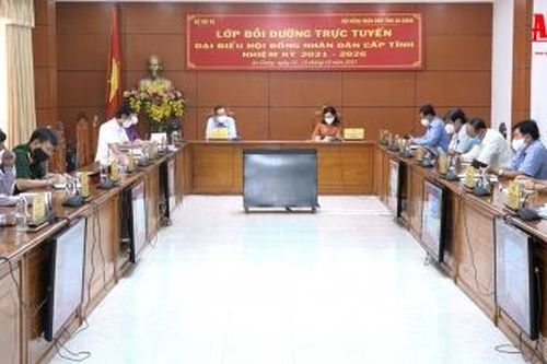 Bộ Nội vụ tổ chức bồi dưỡng trực tuyến cho đại biểu HĐND cấp tỉnh