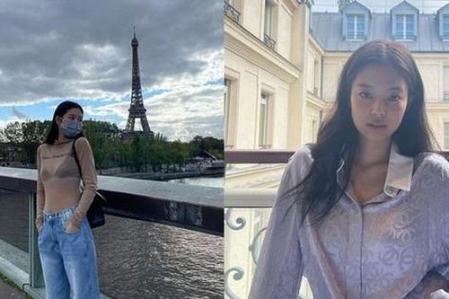 Jennie BLACKPINK khoe loạt ảnh ở Paris, mặc đồ đúng kiểu 'đi chơi không quên nhiệm vụ'