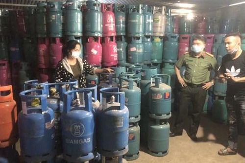 Hải Dương: Triệt phá cơ sở sản xuất gas giả