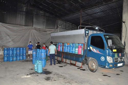 Công an tỉnh Hải Dương phá đường dây sang chiết gas quy mô lớn