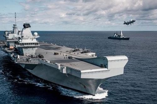 Tàu sân bay HMS Queen Elizabeth mở ra kỷ nguyên mới của không quân Anh ở châu Á-Thái Bình Dương