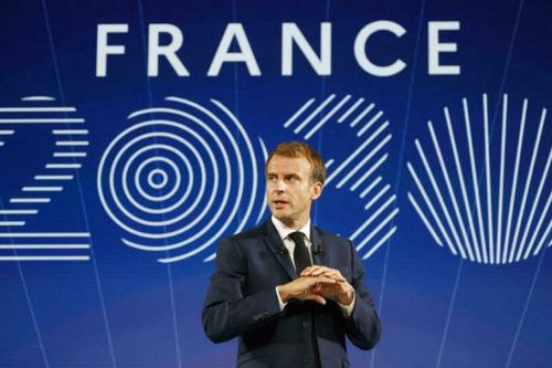 Tổng thống Macron công bố tham vọng tái xây dựng ngành công nghiệp Pháp