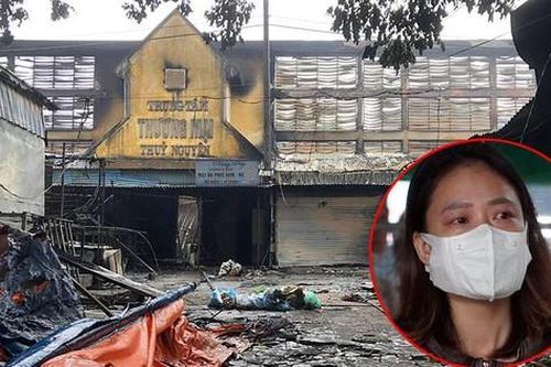 Tiểu thương khóc nghẹn khi Trung tâm thương mại Thủy Nguyên chìm trong 'biển' lửa
