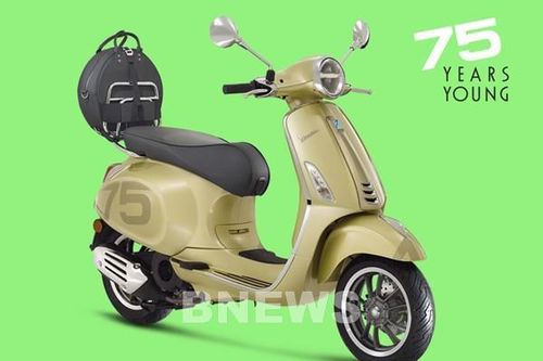 Piaggio ra mắt phiên bản đặc biệt Vespa Primavera 75th và Vespa GTS 75th