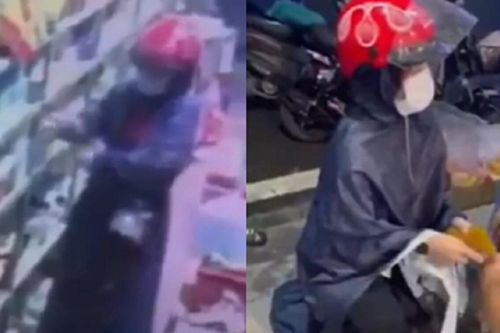 'Nữ quái' trùm kín mít vào tiệm tạp hóa trộm đồ, quỳ sụp xuống van xin chủ tiệm khi bị bắt quả tang