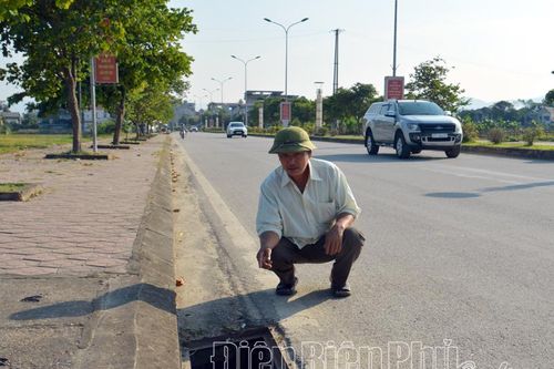 Sớm ngăn chặn tình trạng trộm cắp tấm chắn rác trên địa bàn TP. Điện Biên Phủ