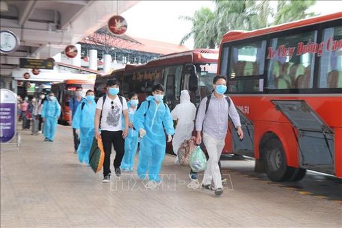 Yên Bái: Đón 490 người dân từ miền Nam trở về quê