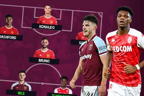 Đội hình Man United sẽ 'khủng' như thế nào khi có Tchouameni và Rice?