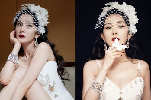'Hồ điệp mỹ nhân' Dương Mịch hút chặt bao ánh nhìn tại dạ tiệc Vogue