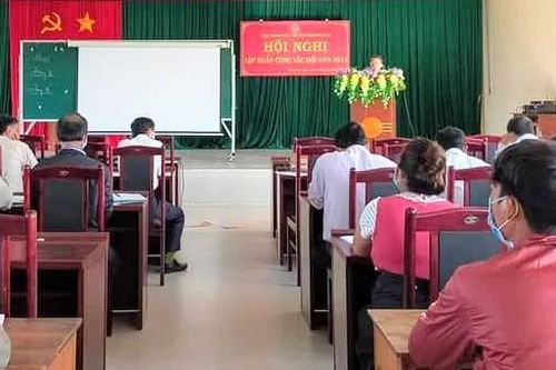 Krông Pa: 105 cán bộ Hội Nông dân cơ sở tham gia tập huấn