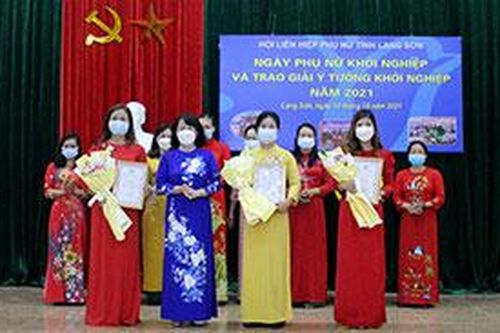 Trao giải 12 ý tưởng, dự án tiêu biểu tại Ngày Phụ nữ khởi nghiệpTin khácThành phố Lạng Sơn: Vững bước trên đường phát triểnDoanh nghiệp Lạng Sơn: Xây dựng, phát triển văn hóa doanh nghiệp