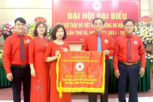 Đại hội đại biểu Hội Chữ thập đỏ Trường Đại học Hùng Vương nhiệm kỳ 2021 -2026