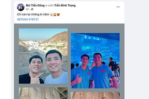 Bùi Tiến Dũng, Đình Trọng khoe kỷ niệm cùng nhau, Phan Văn Đức 'đục' thuyền