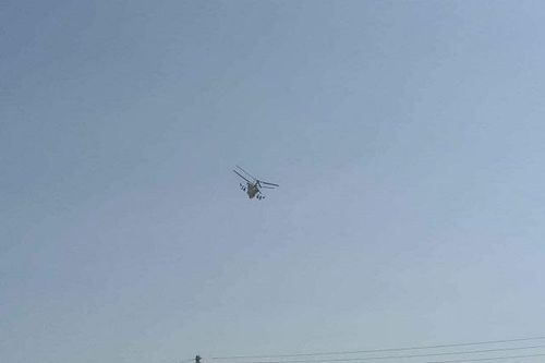 Trực thăng chiến đấu Nga tuần tra ngăn cản Thổ Nhĩ Kỳ đưa quân tới Syria