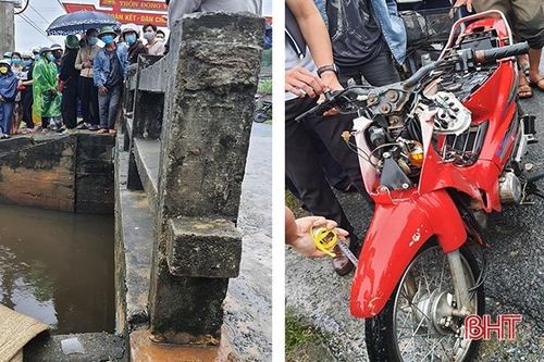 Hà Tĩnh: Tai nạn giao thông cạnh mương nước, nam thanh niên tử vong