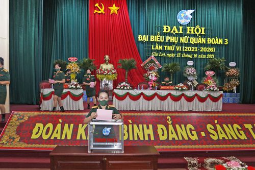 Đại hội Phụ nữ Quân đoàn 3 nhiệm kỳ 2021-2026