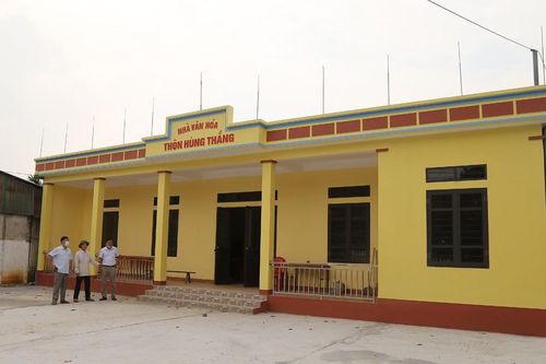 Gia Phú huy động sức dân xây dựng nhà văn hóa thôn