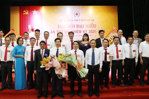 Đại hội đại biểu Hội Chữ thập đỏ Công ty Apatit Việt Nam lần thứ VII