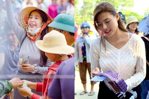Muôn kiểu minh bạch tiền từ thiện: Thủy Tiên chỉ 1 tờ A4, Thúy Diễm gọn nhẹ hơn