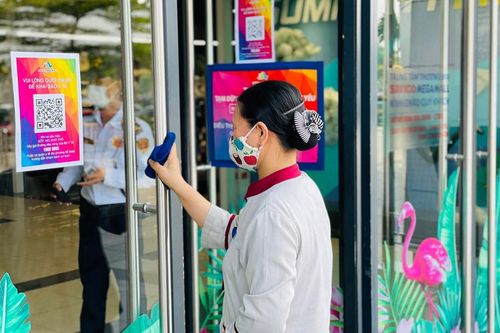 Siêu thị, trung tâm thương mại tuân thủ nghiêm công tác phòng dịch