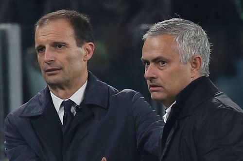 Giữa Mourinho và Allegri chỉ có cái bắt tay lạnh lùng
