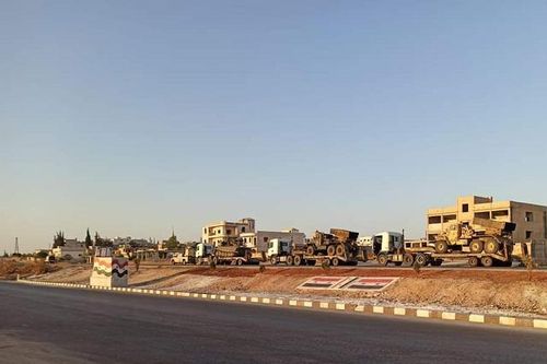 Quân đội Syria chuyển khí tài tới 'chảo lửa' Idlib?