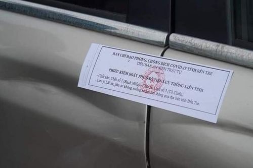 Lãnh đạo Bến Tre lên tiếng về việc niêm phong cửa ôtô khi qua địa bàn tỉnh
