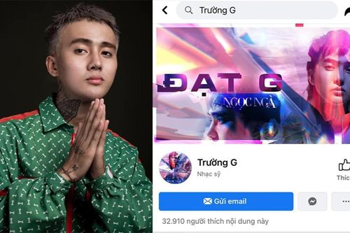 Fanpage Đạt G bất ngờ bị đổi tên thành Trường G giữa khuya, netizen liền gọi tên hacker