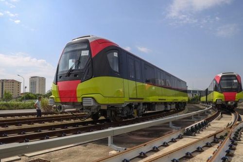 10 đoàn tàu tuyến Metro Nhổn - ga Hà Nội đã sẵn sàng cho việc chạy thử nghiệm
